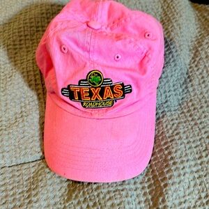 Pink Texas Roadhouse hat